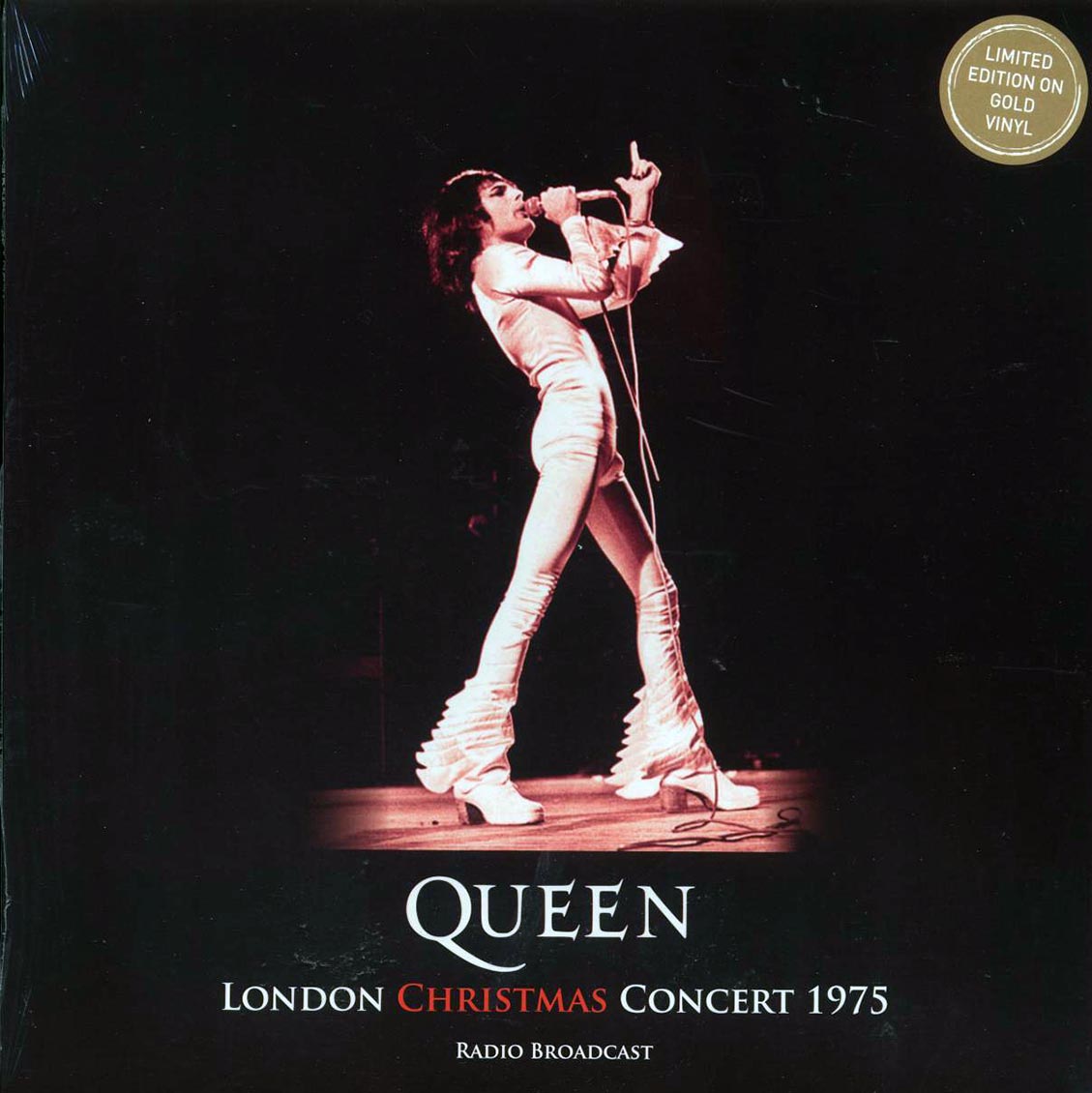 Queen - London Christmas Concert 1975 (ltd. ed.) (gold vinyl) - Vinyl LP
