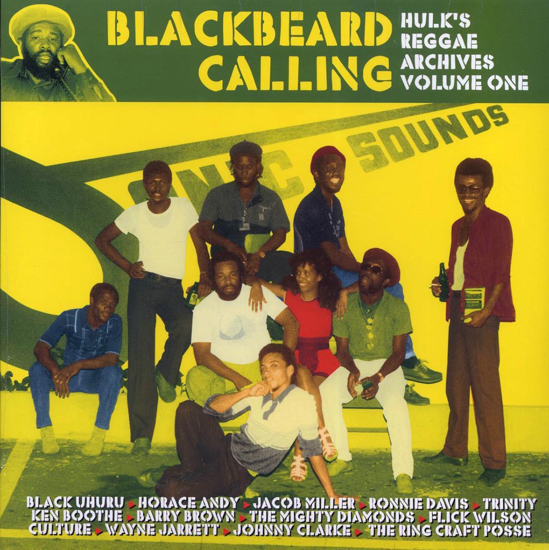 Jacob Miller, Horade Andy, Ken Boothe, Wayne Jarrett, Culture, Etc. - Blackbeard Calling: Hulk's Reggae Archives Volume 1 - Vinyl LP