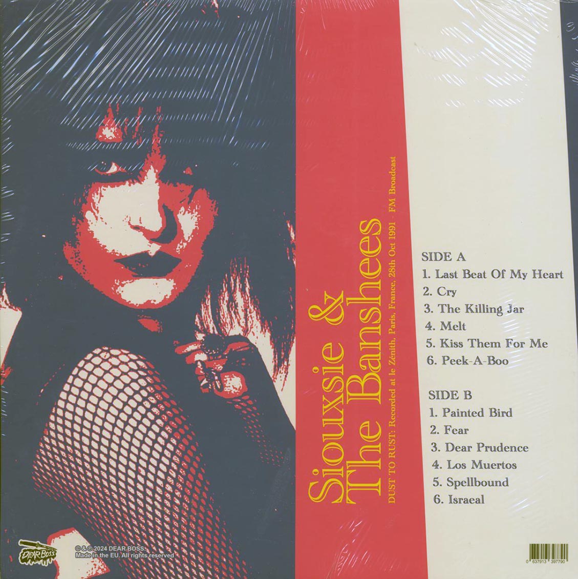 Siouxsie & The Banshees - Dust To Rust: Recorded At Le Zentih, Paris, France, 28th October 1991 - Vinyl LP, LP