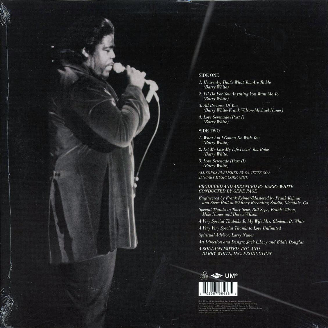 Barry White - Just Another Way To Say I Love You (180g) - Vinyl LP, LP