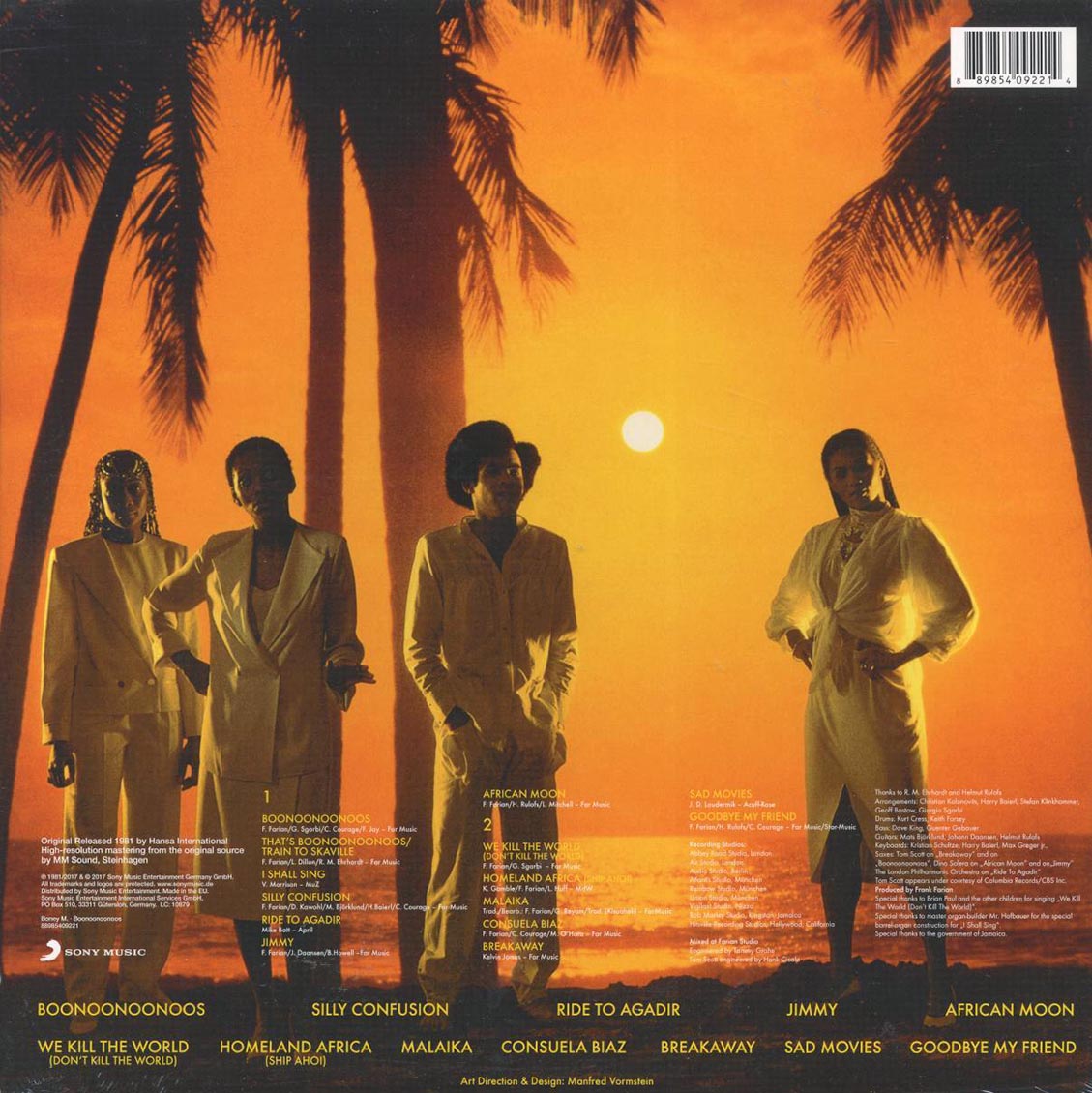 Boney M - Boonoonoonoos (remastered) - Vinyl LP, LP