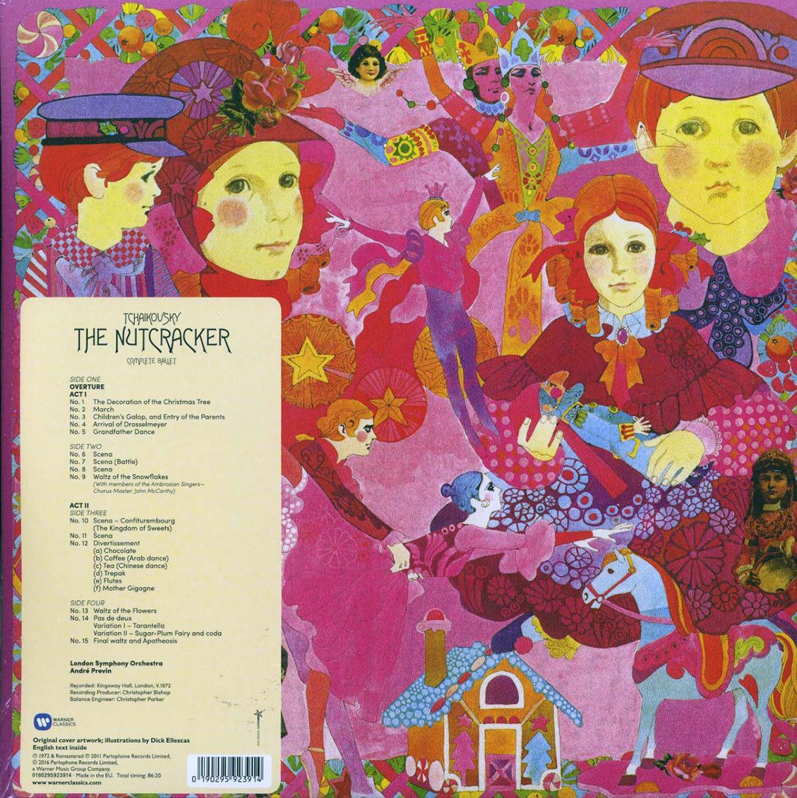 Tchaikovsky, Andre Previn, London Symphony Orchestra - The Nutcracker: Complete Ballet (2xLP) (180g) (remastered) - Vinyl LP, LP