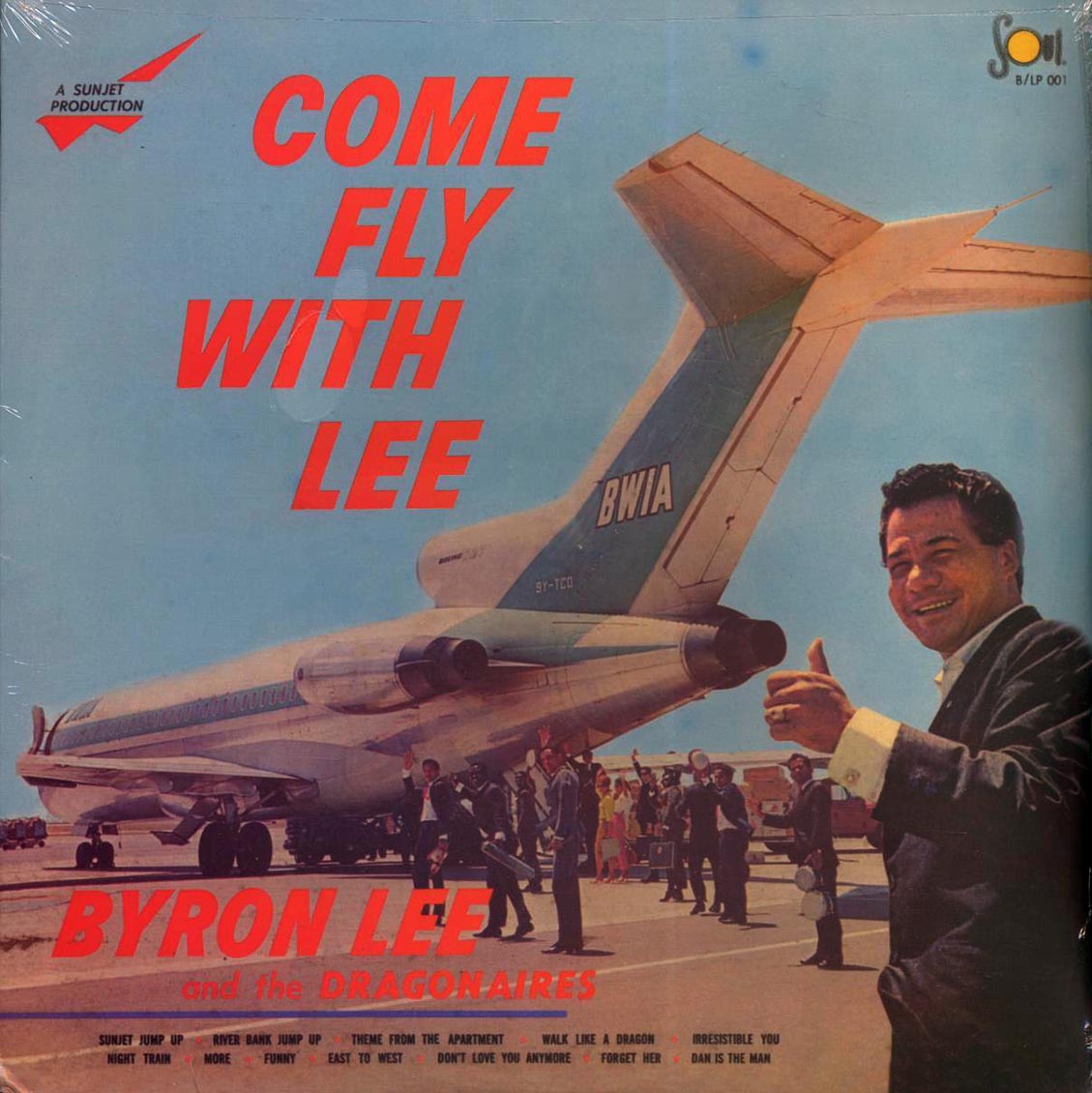 Byron Lee & The Dragonaires - Come Fly With Me - Vinyl LP