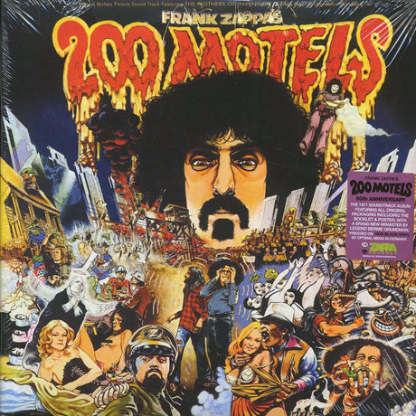 Frank Zappa - 200 Motels (50th Anniv. Ed.) (2xLP) (180g) (remastered) - Vinyl LP, LP
