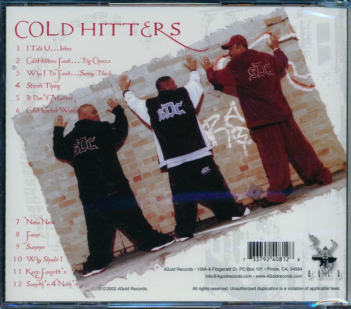 Cold Hitters - 4Gold Records Presents Cold Hitters - CD, CD