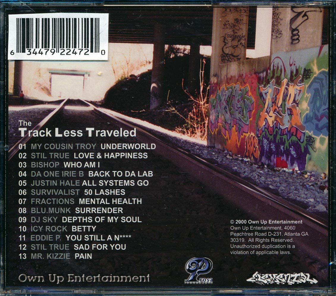 Da One Irie B, Blu Monk, Icy Rock, Mr. Kizzie, Etc. - The Track Less Traveled: An Explotation In Hip Hop By Elemental Magazine - CD, CD