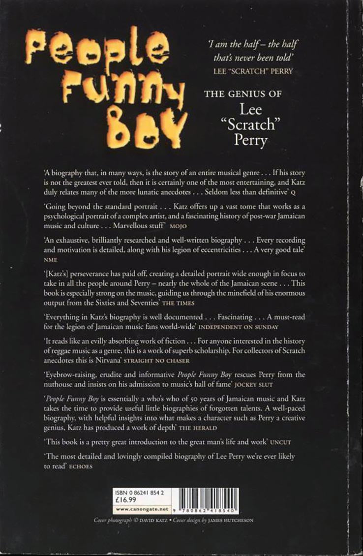 Book - David Katz - People Funny Boy: The Genius Of Lee Scratch Perry - BK, BK