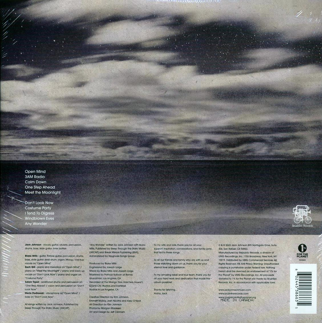 Jack Johnson - Meet The Moonlight (180g) - Vinyl LP, LP