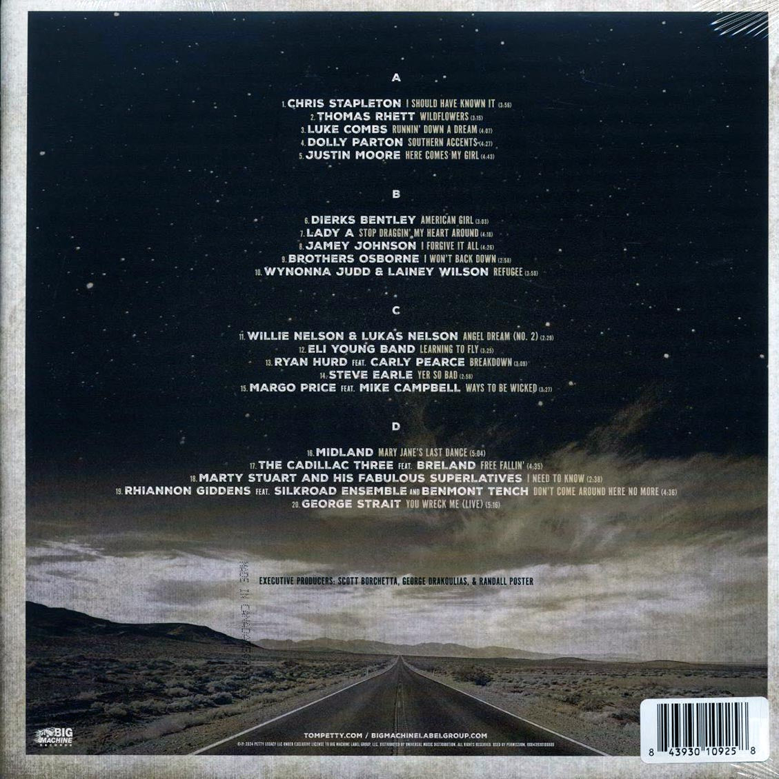 Chris Stapleton, Thomas Rhett, Dolly Parton, Willie Nelson, George Strait, Etc. - Petty Country: A Country Music Celebration Of Tom Petty (2xLP) - Vinyl LP, LP