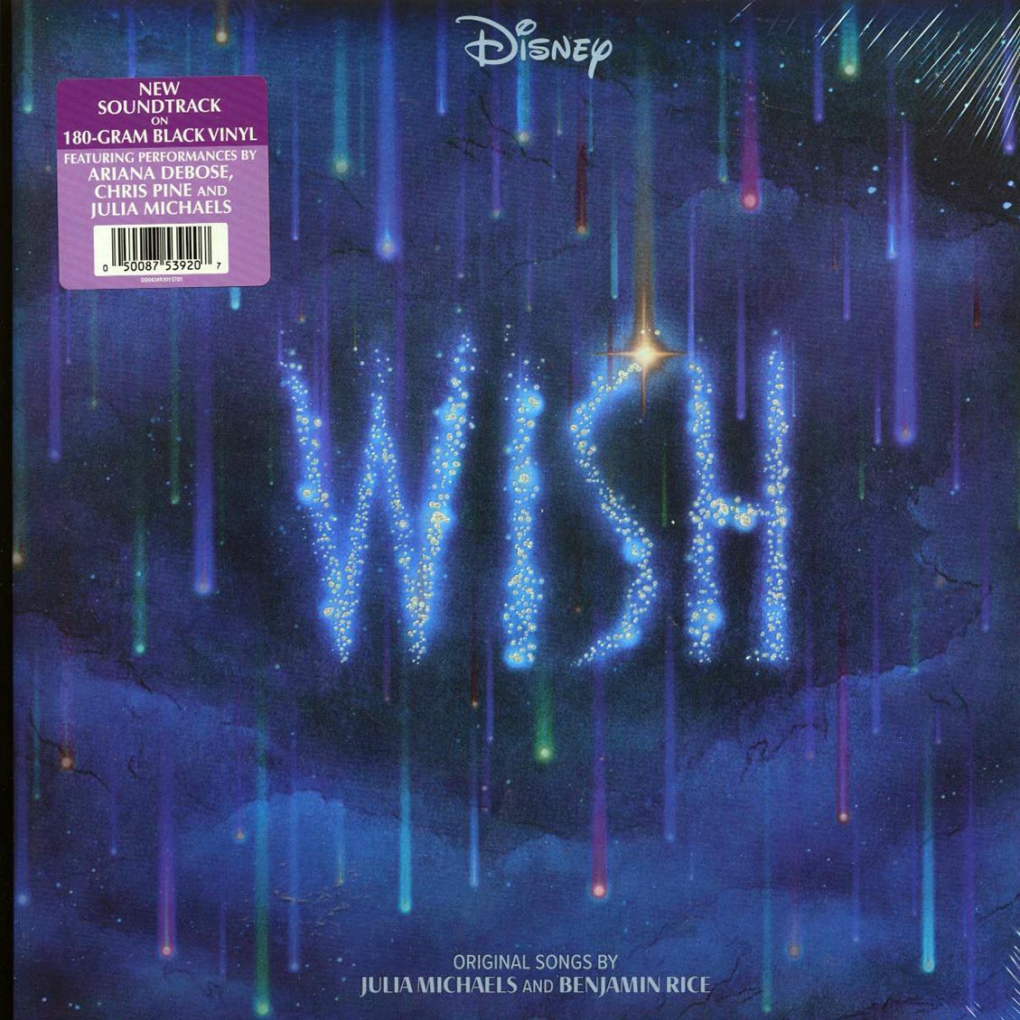 Ariana Debose, Chris Pine, Angelique Cabral, Julia Michaels - Wish: Original Motion Picture Soundtrack (180g) - Vinyl LP