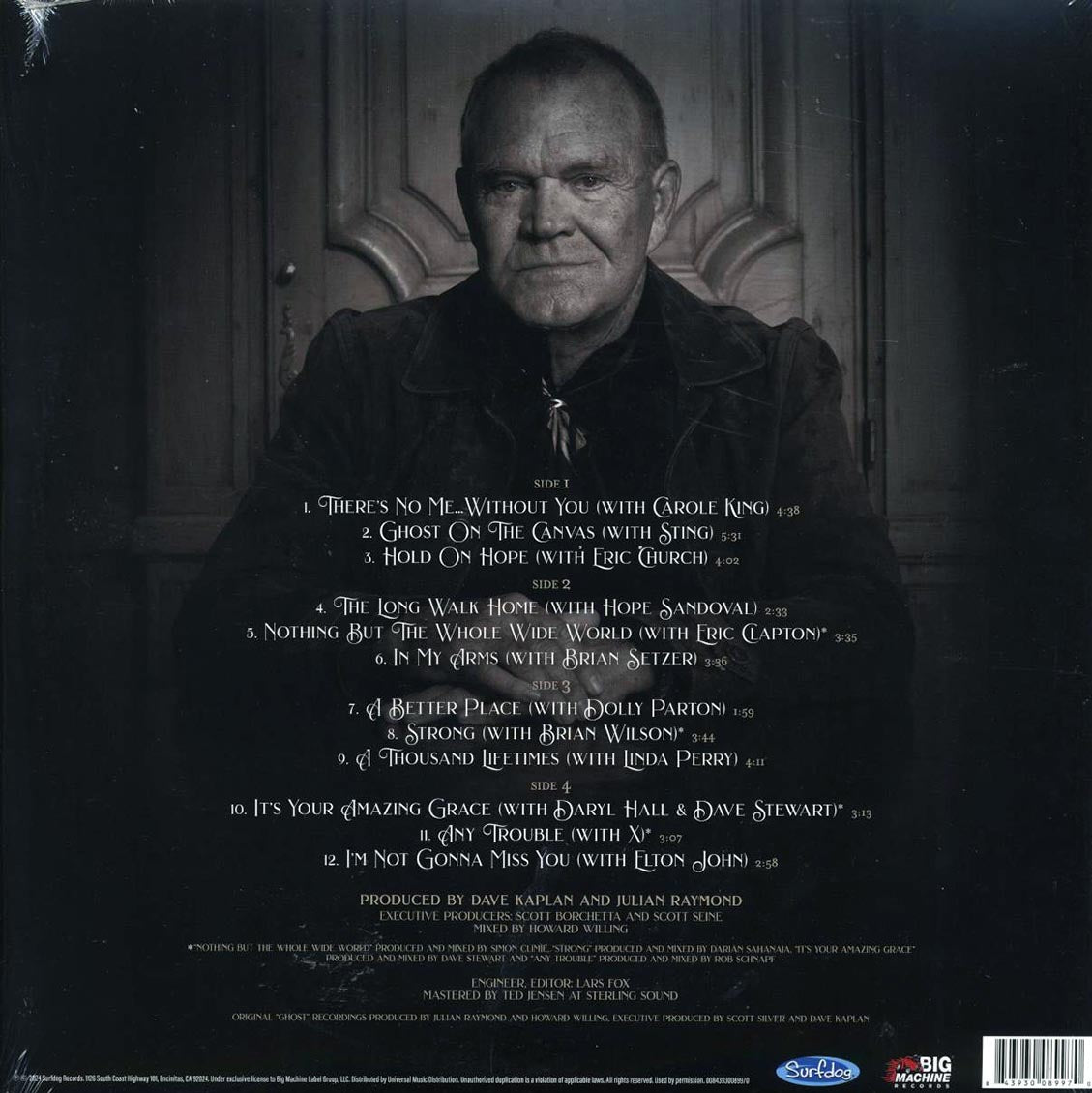 Glen Campbell - Duets: Ghost On The Canvas Sessions (2xLP) (180g) (gold vinyl) - Vinyl LP, LP