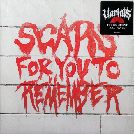 Varials - Scars For You To Remember (red vinyl) - Vinyl LP, LP