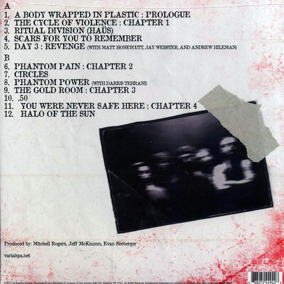 Varials - Scars For You To Remember (red vinyl) - Vinyl LP, LP