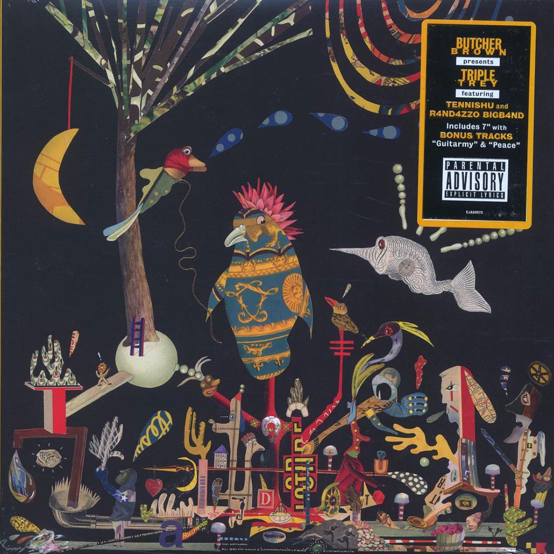 Butcher Brown, Tennishu, R4nd4zzo Bigb4nd - Triple Trey (incl. 7") - Vinyl LP