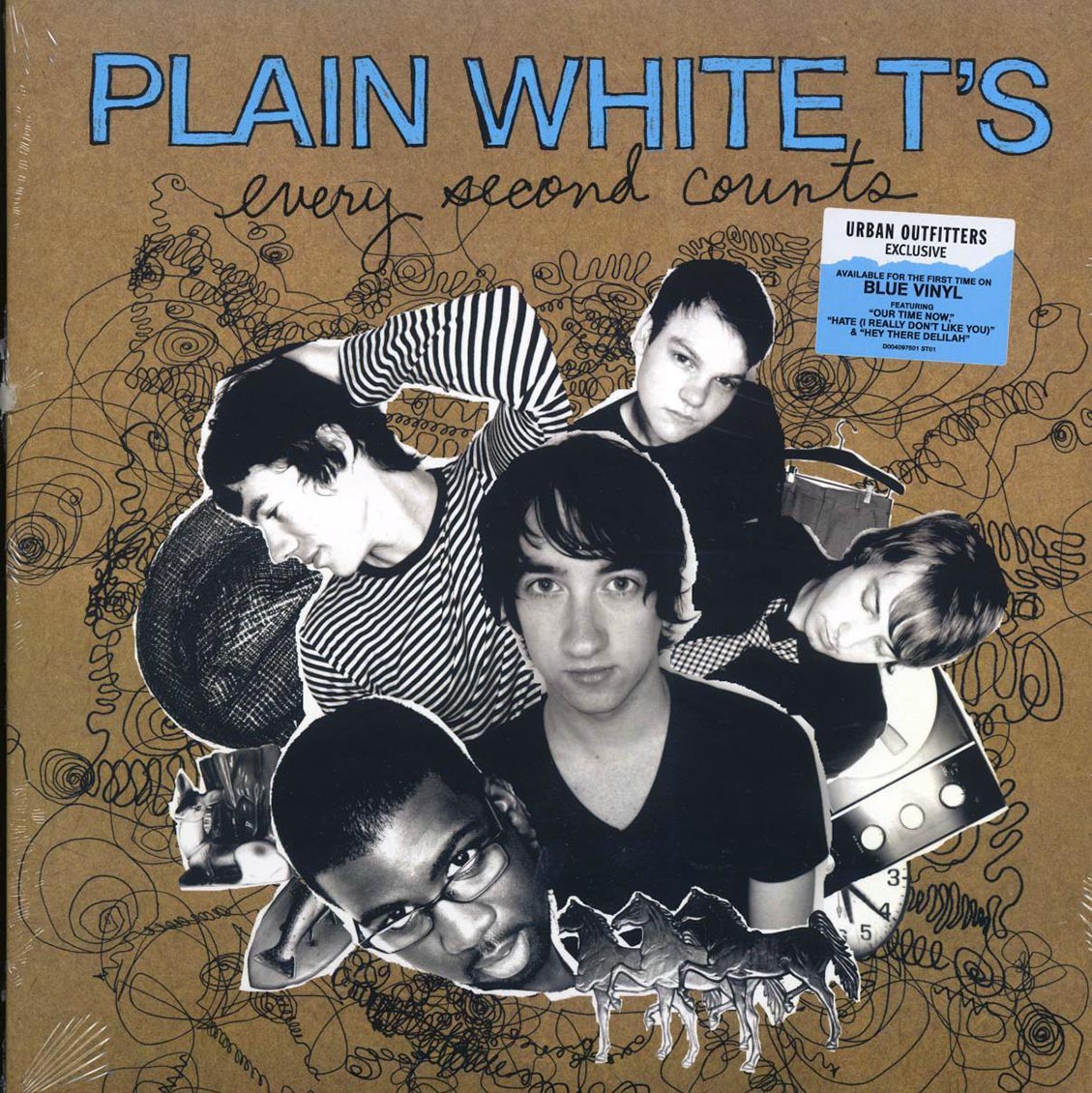 Plain White T's - Every Second Counts (ltd. ed.) (blue vinyl) - Vinyl LP