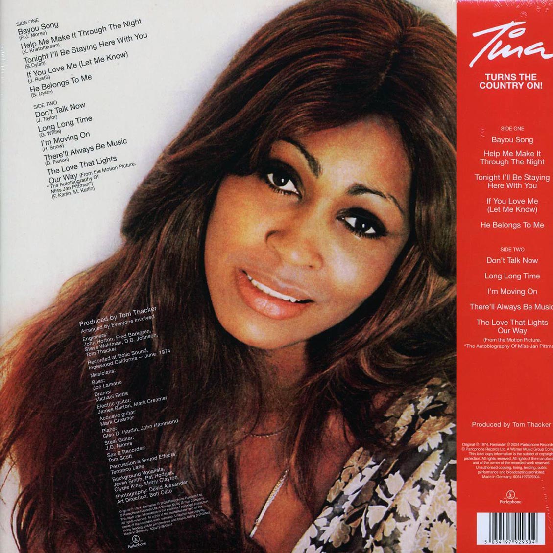 Tina Turner - Tina Turns Country On! (180g) - Vinyl LP, LP