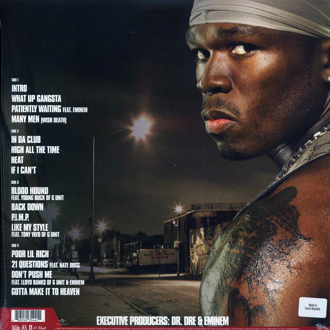 50 Cent - Get Rich Or Die Tryin' (2xLP) (180g) - Vinyl LP, LP