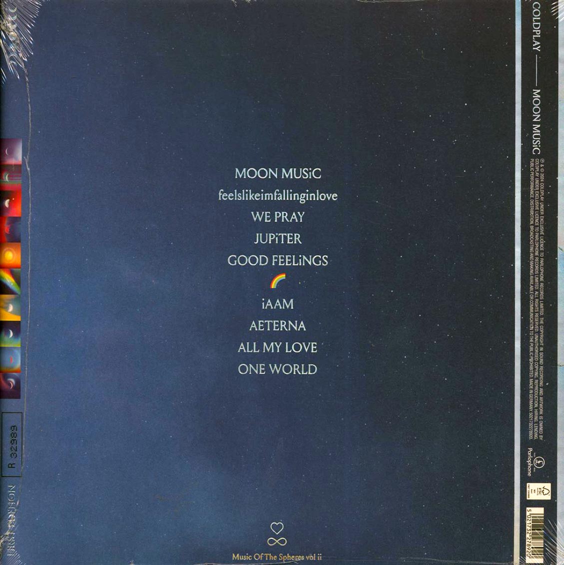 Coldplay - Moon Music (ltd. ed.) (red vinyl) - Vinyl LP, LP