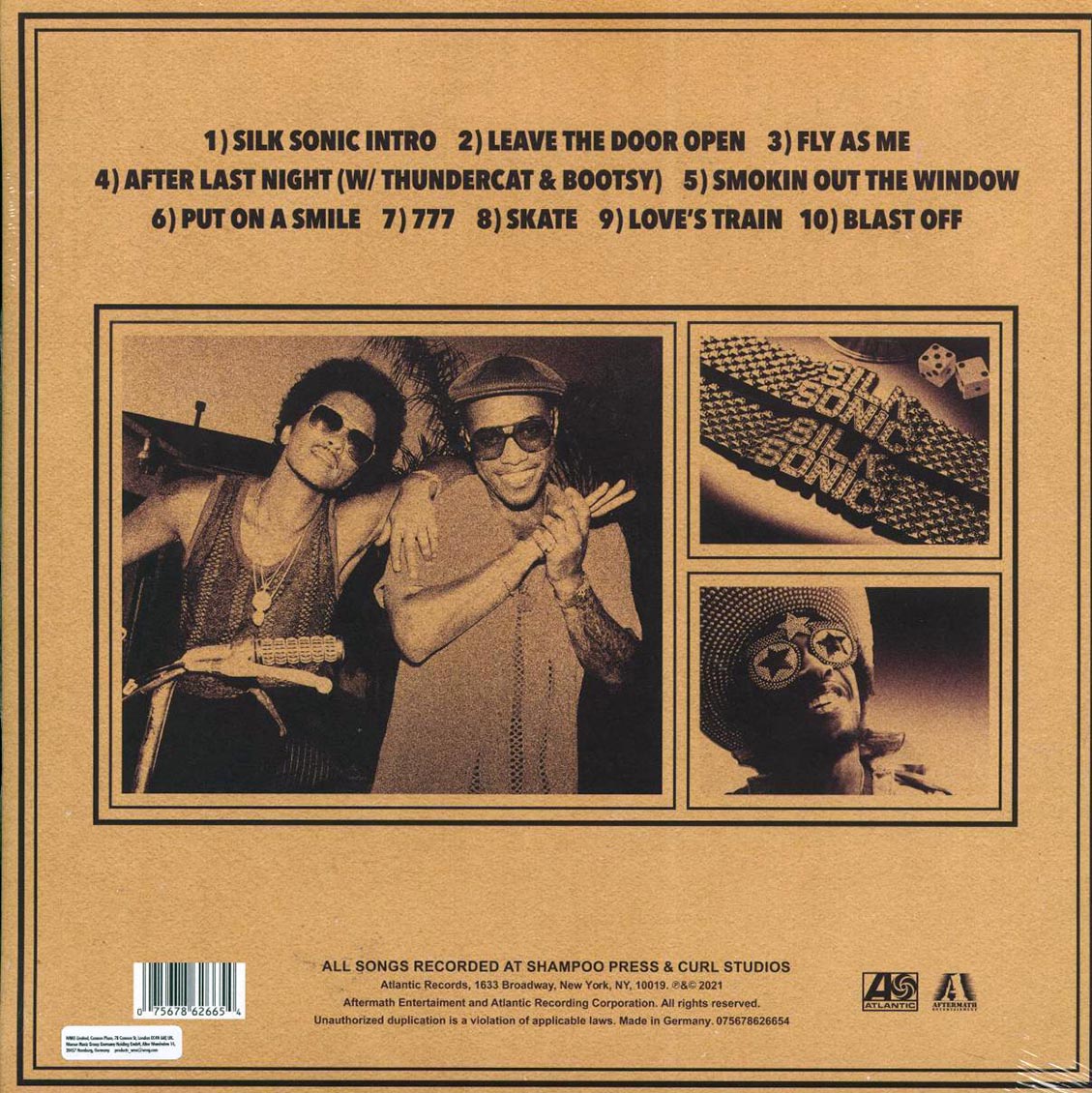 Bruno Mars, Anderson Paak - An Evening With Silk Sonic (180g) - Vinyl LP, LP