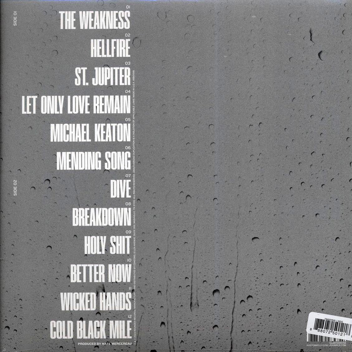 Ruston Kelly - The Weakness (ltd. ed.) (blue vinyl) - Vinyl LP, LP