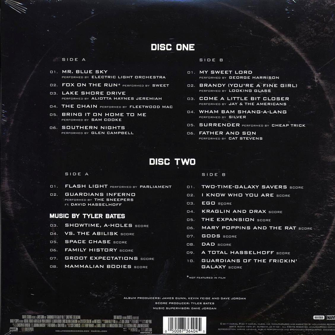 Electric Light Orchestra, Cheap Trick, Parliament, Fleetwood Mac, Etc. - Guardians Of The Galaxy Volume 2: Deluxe Edition (2xLP) (deluxe edition) - Vinyl LP, LP