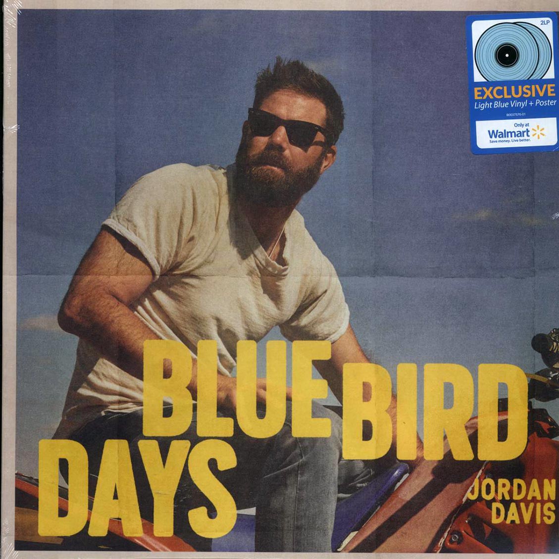Jordan Davis - Bluebird Days (ltd. ed.) (2xLP) (blue vinyl) - Vinyl LP