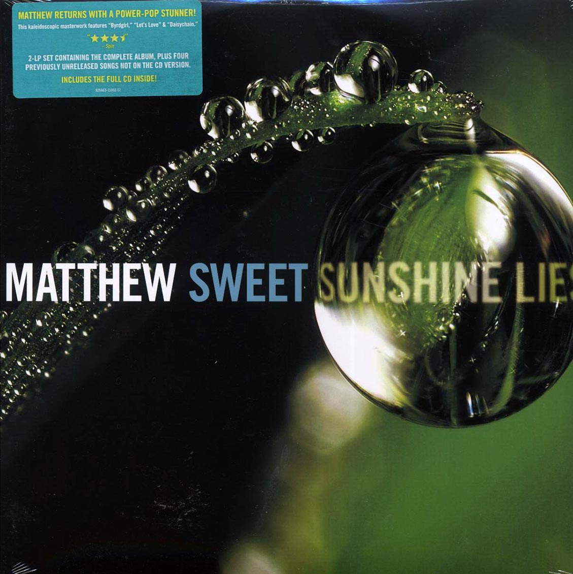 Matthew Sweet - Sunshine Lies (2xLP) (incl. CD) - Vinyl LP