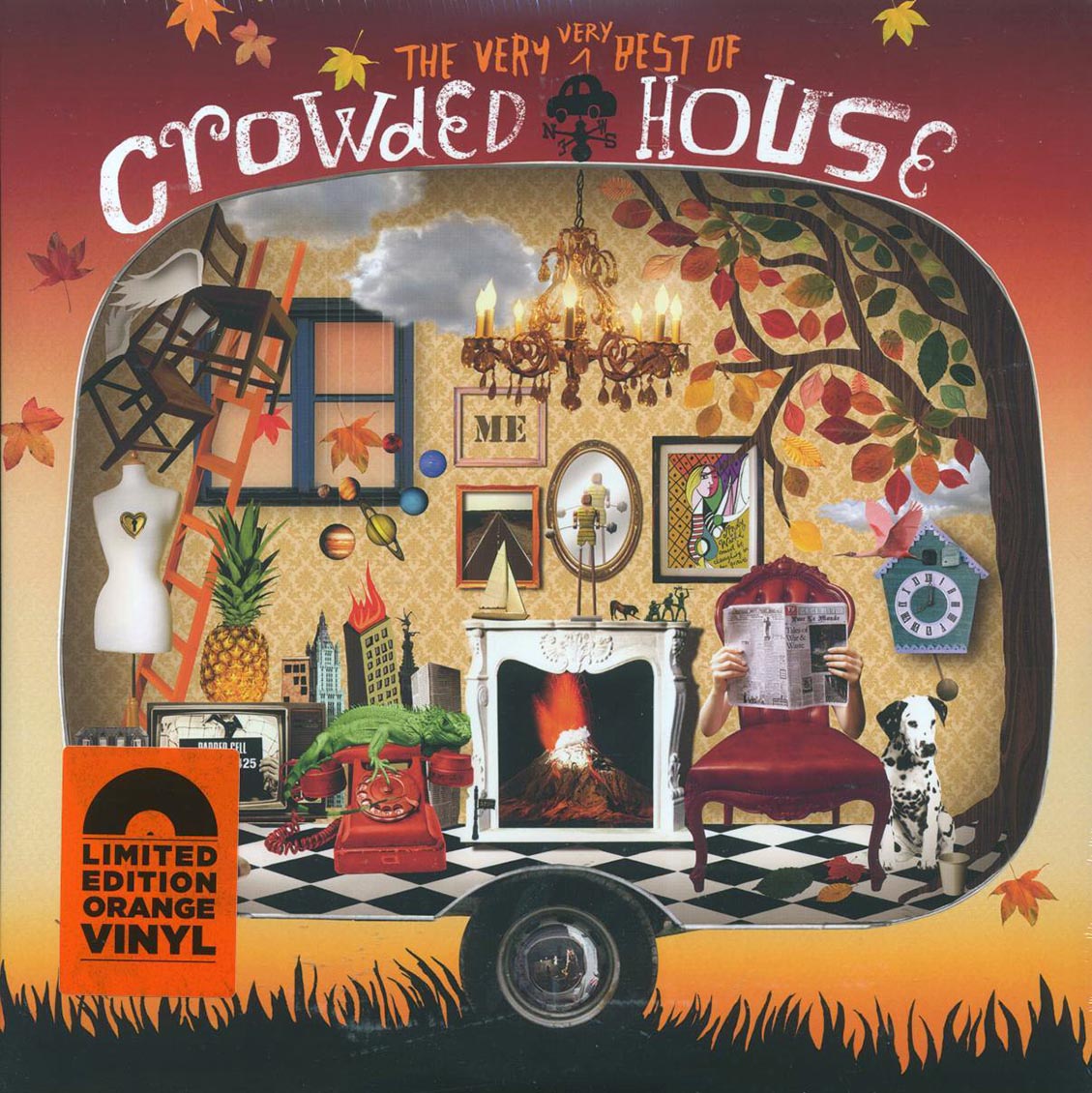 Crowded House - The Very Very Best Of Crowded House (ltd. ed.) (2xLP) (180g) (orange vinyl) - Vinyl LP