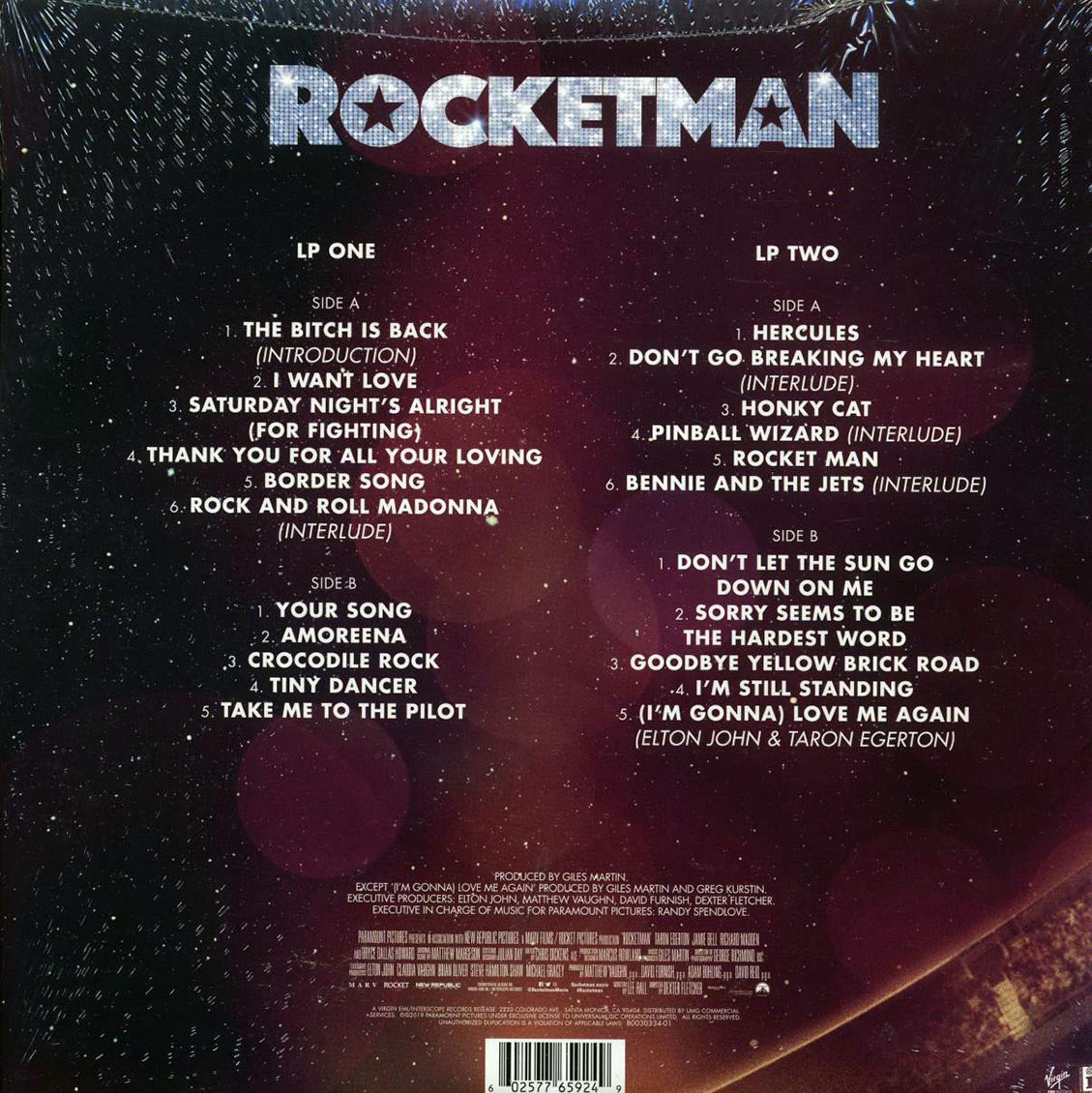 Taron Egerton, Elton John, Etc. - Rocketman: Music From The Motion Picture (2xLP) - Vinyl LP, LP