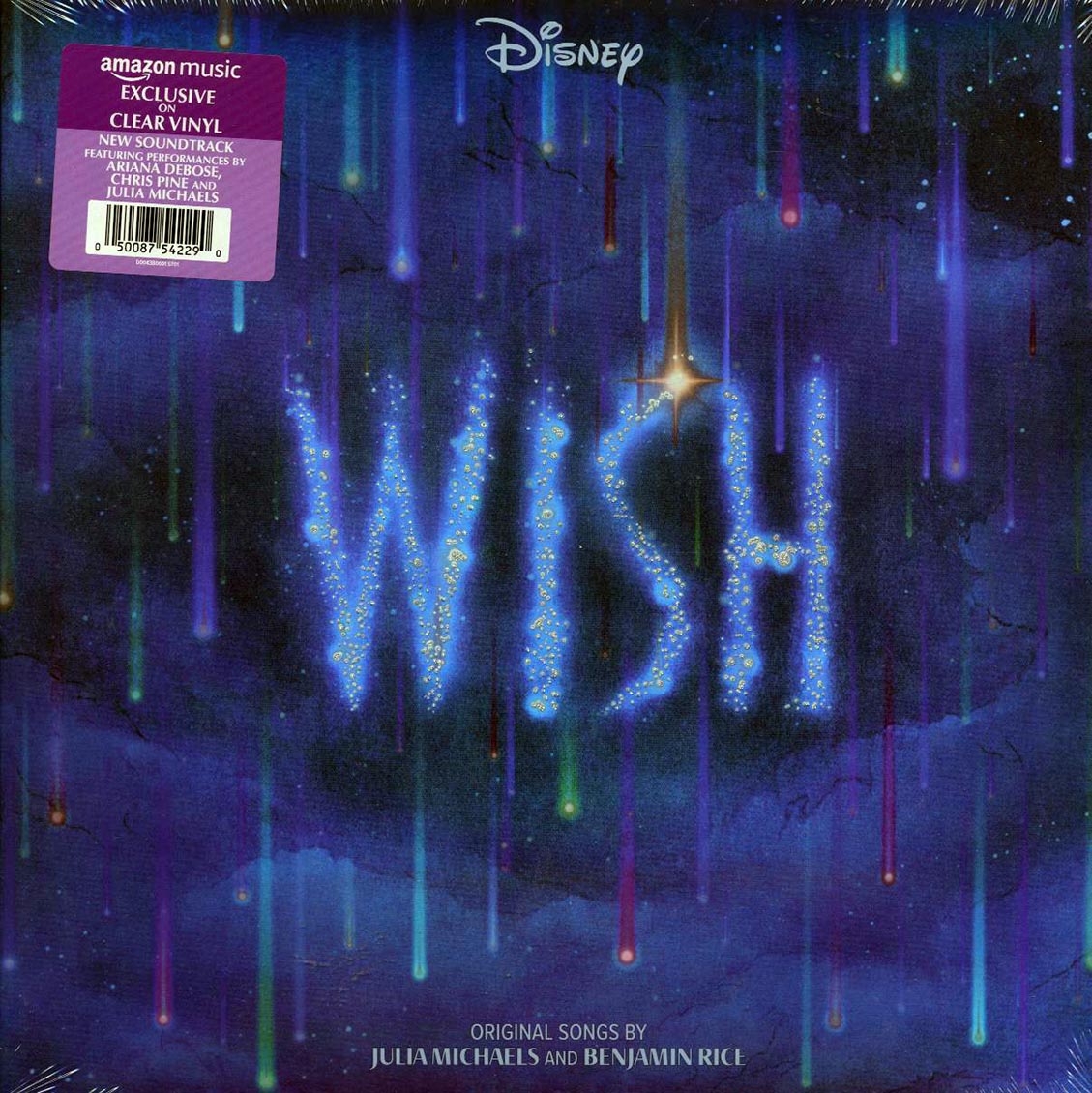 Ariana Debose, Chris Pine, Angelique Cabral, Julia Michaels - Wish: Original Motion Picture Soundtrack (clear vinyl) - Vinyl LP