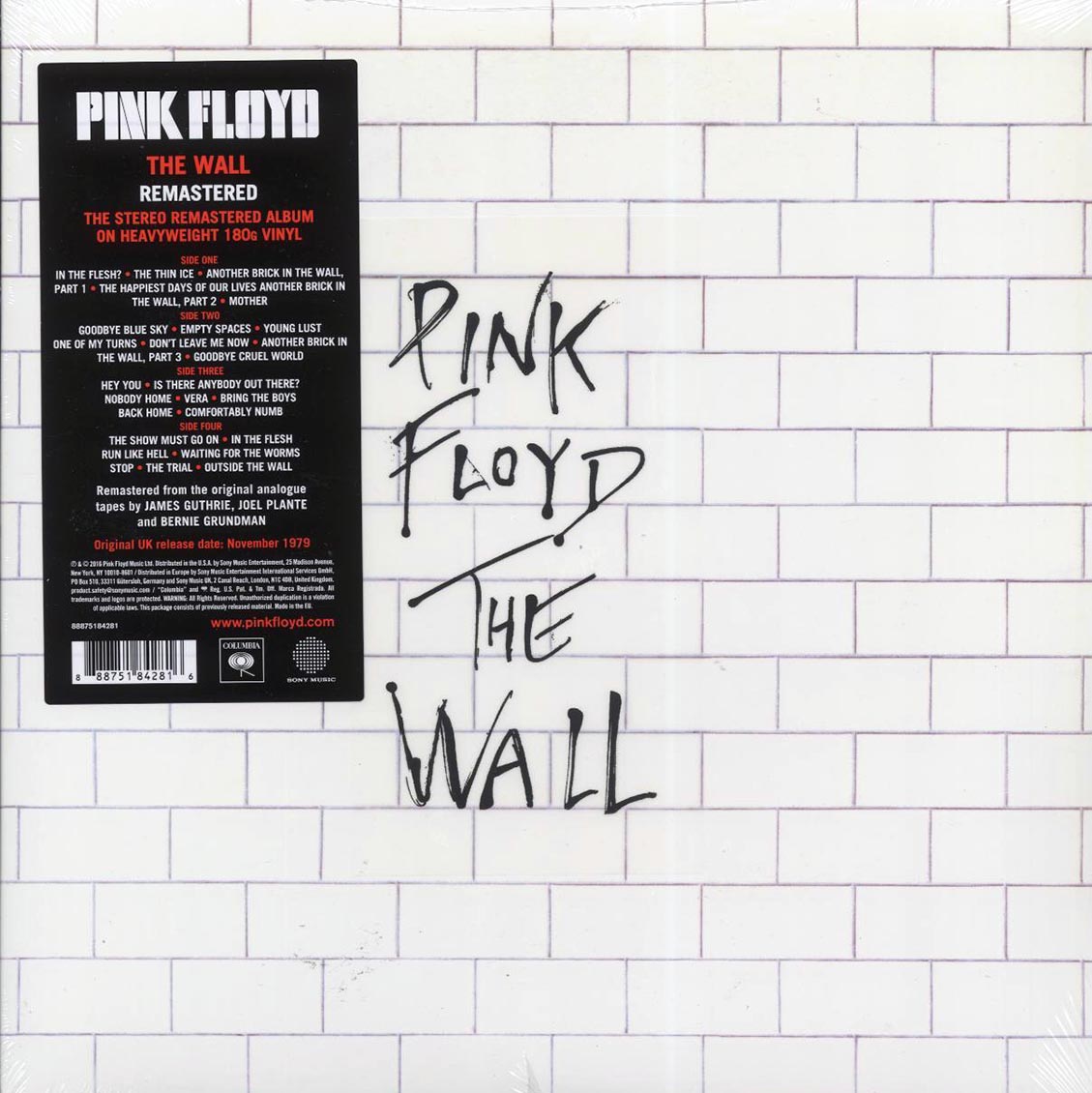 Pink Floyd - The Wall (2xLP) (180g) - Vinyl LP