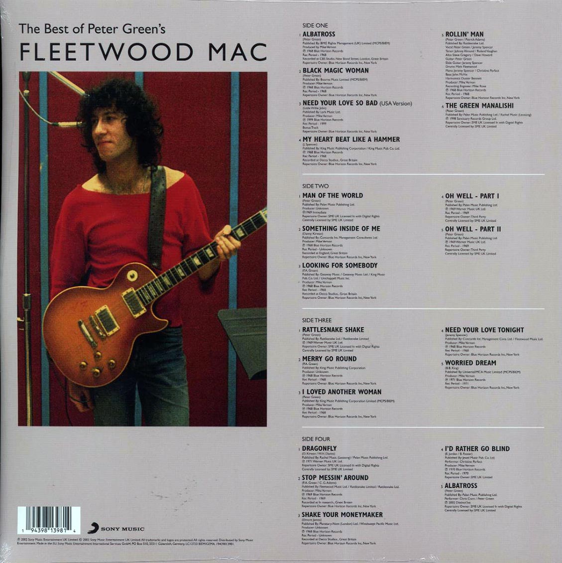Fleetwood Mac - The Best Of Peter Green's Fleetwood Mac (2xLP) - Vinyl LP, LP