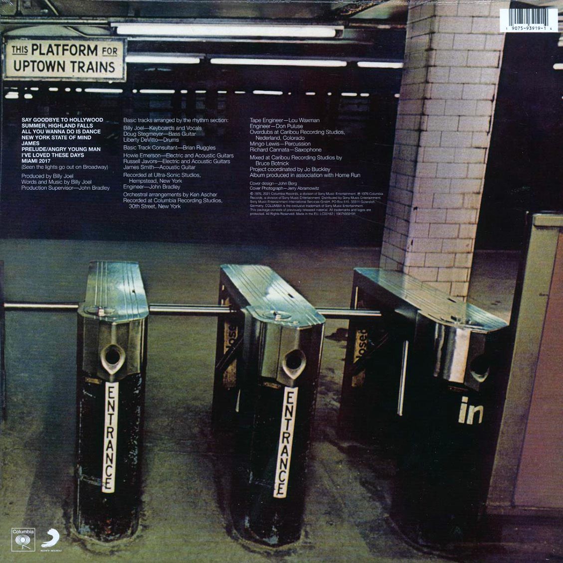 Billy Joel - Turnstiles (50th Anniv. Ed.) - Vinyl LP, LP