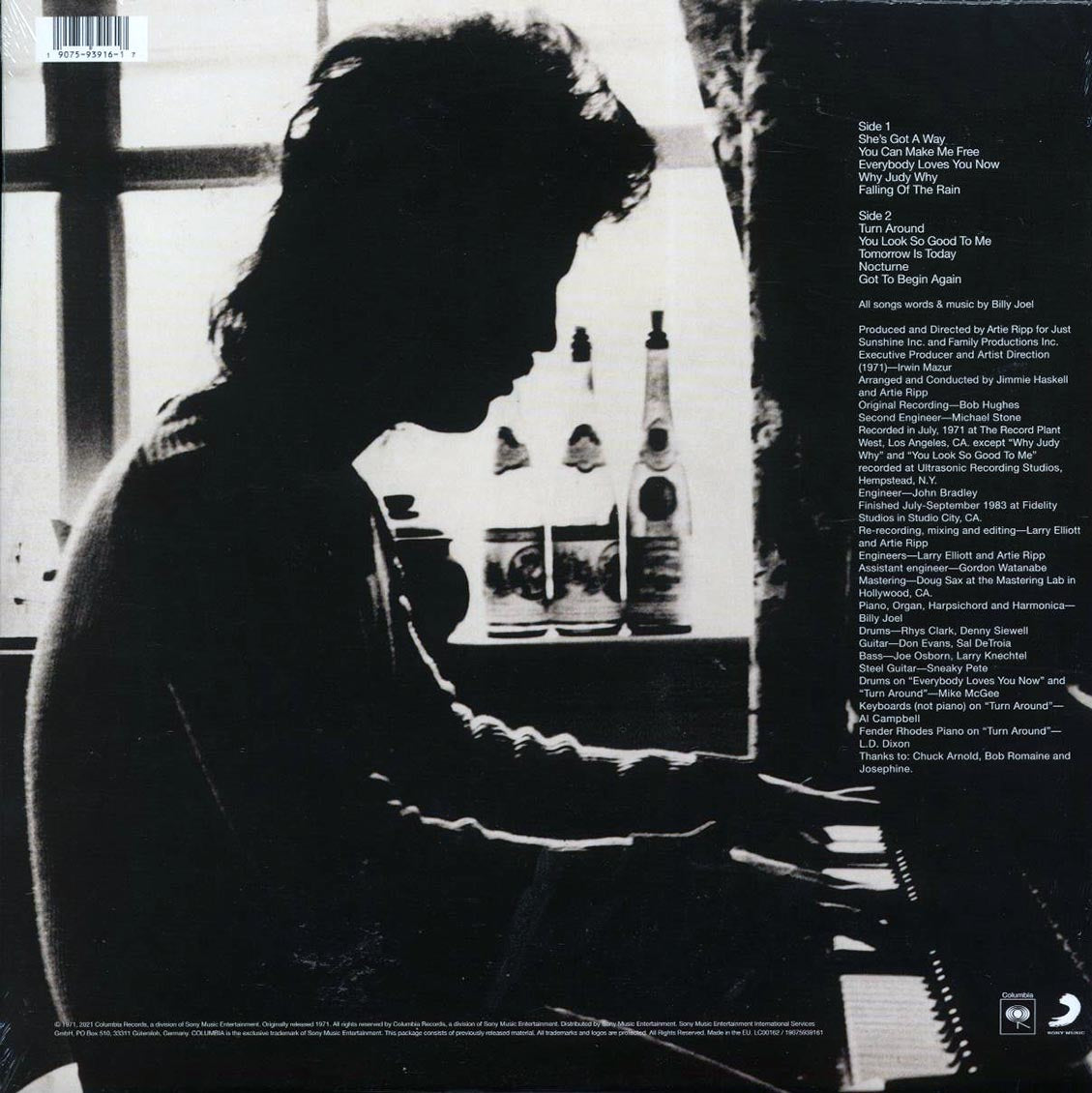 Billy Joel - Cold Spring Harbor (50th Anniv. Ed.) - Vinyl LP, LP