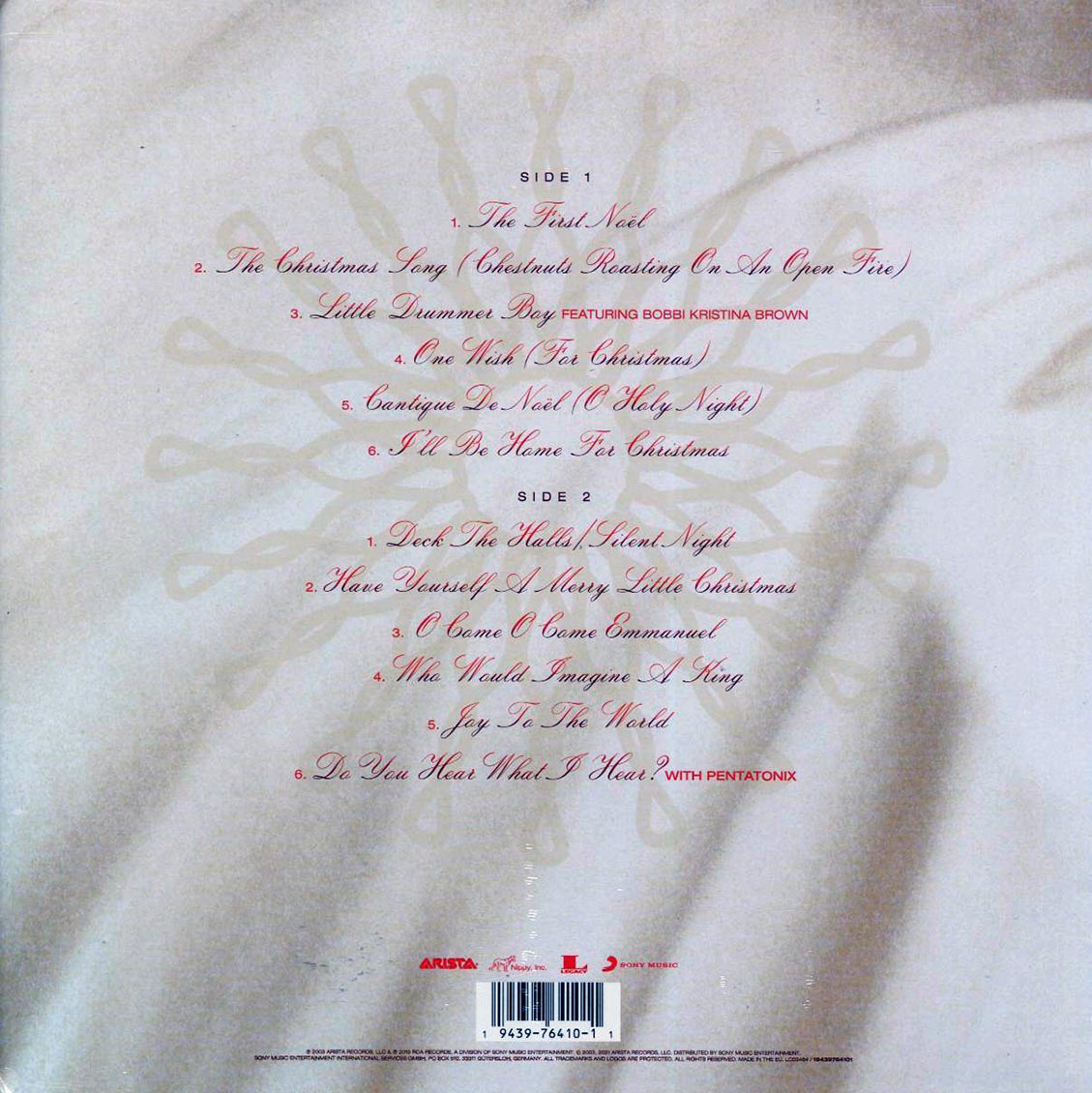 Whitney Houston - One Wish: The Holiday Album - Vinyl LP, LP