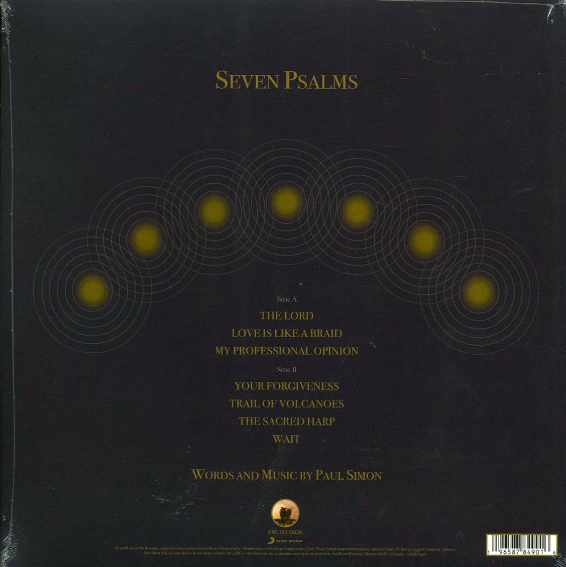 Paul Simon - Seven Psalms - Vinyl LP, LP
