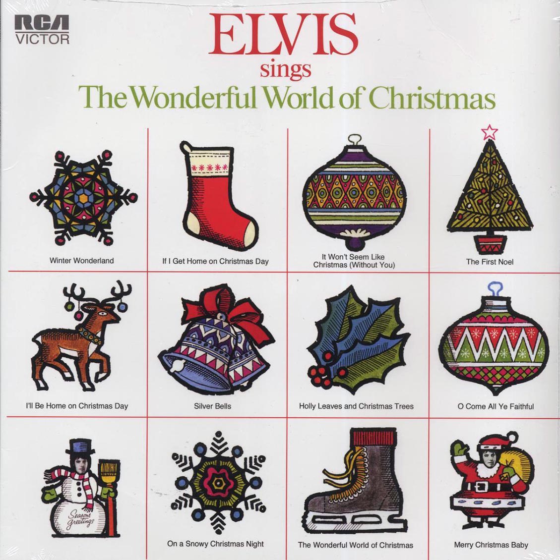Elvis Presley - Elvis Sings The Wonderful World Of Christmas - Vinyl LP