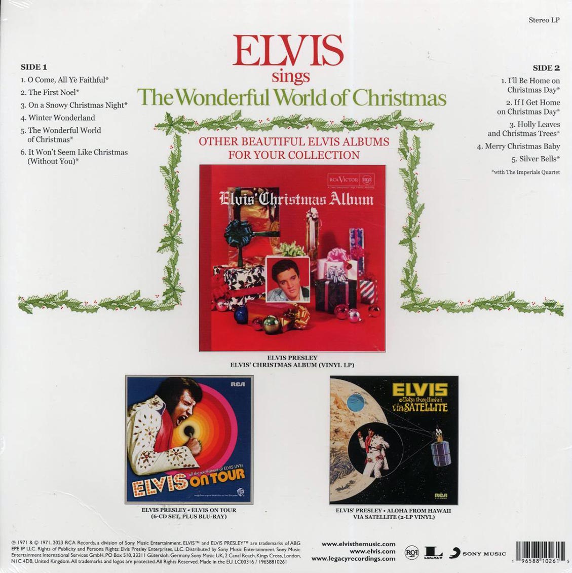 Elvis Presley - Elvis Sings The Wonderful World Of Christmas - Vinyl LP, LP