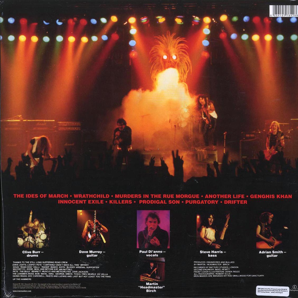 Iron Maiden - Killers (remastered) - Vinyl LP, LP