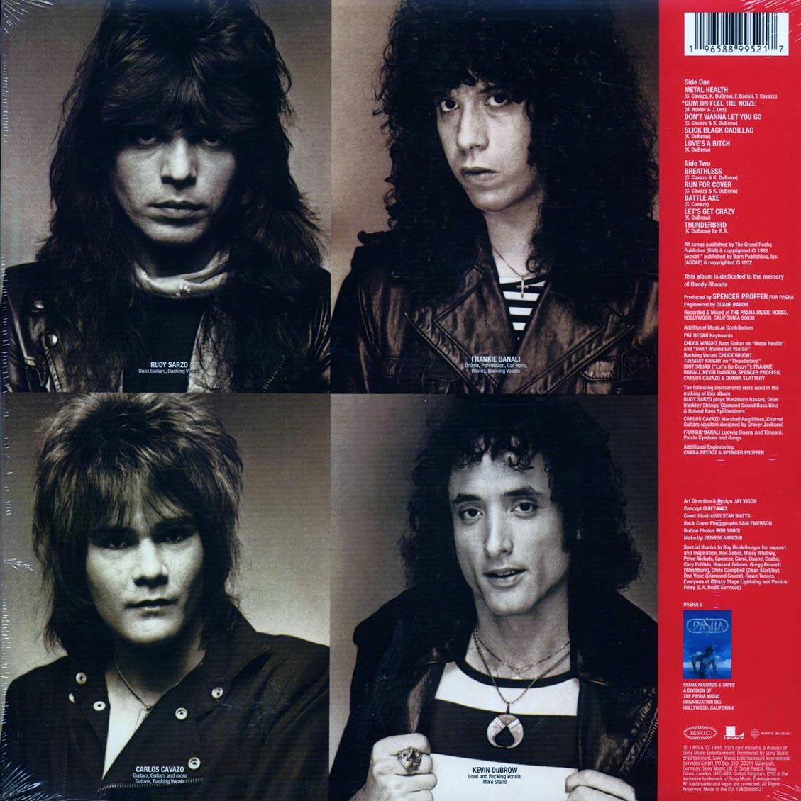 Quiet Riot - Metal Health - Vinyl LP, LP