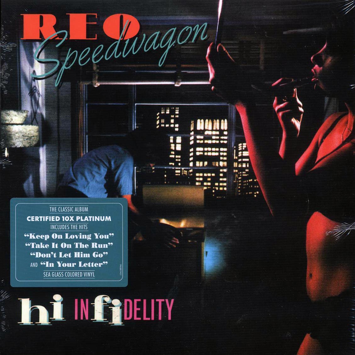REO Speedwagon - Hi Infidelity (sea glass vinyl) - Vinyl LP
