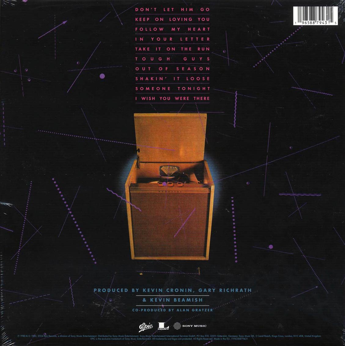 REO Speedwagon - Hi Infidelity (sea glass vinyl) - Vinyl LP, LP