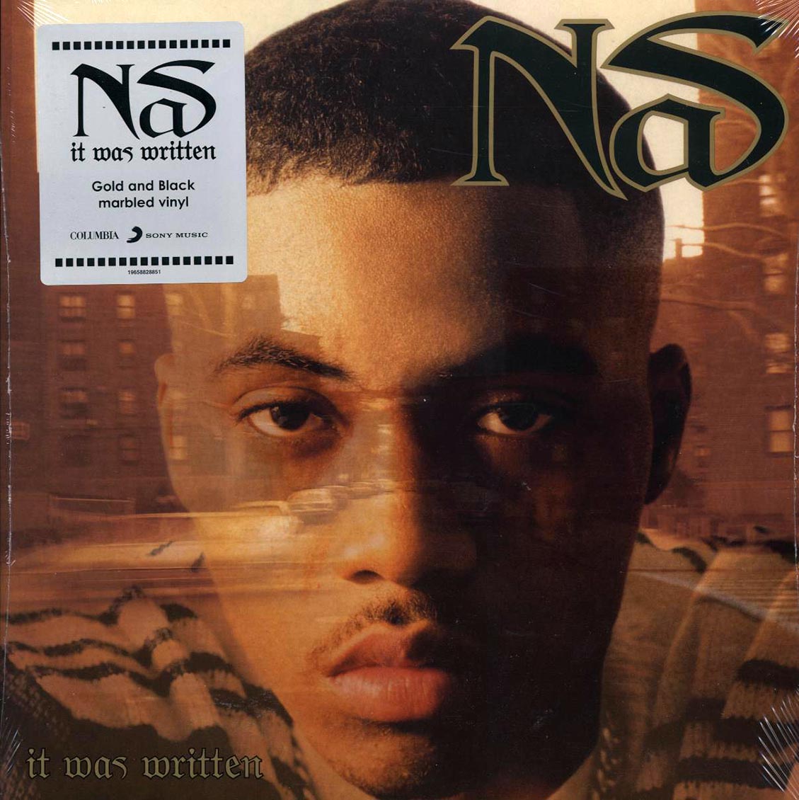 Nas - It Was Written (ltd. ed.) (2xLP) (gold/black marbled) - Vinyl LP