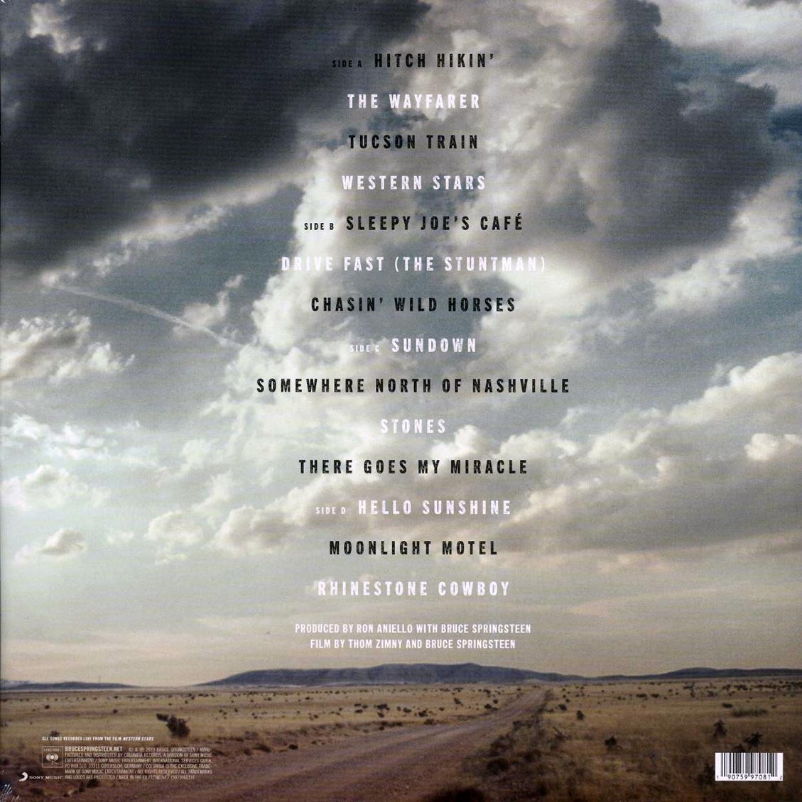 Bruce Springsteen - Western Stars (2xLP) - Vinyl LP, LP