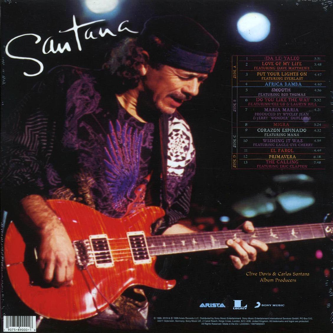 Santana - Supernatural (2xLP) - Vinyl LP, LP