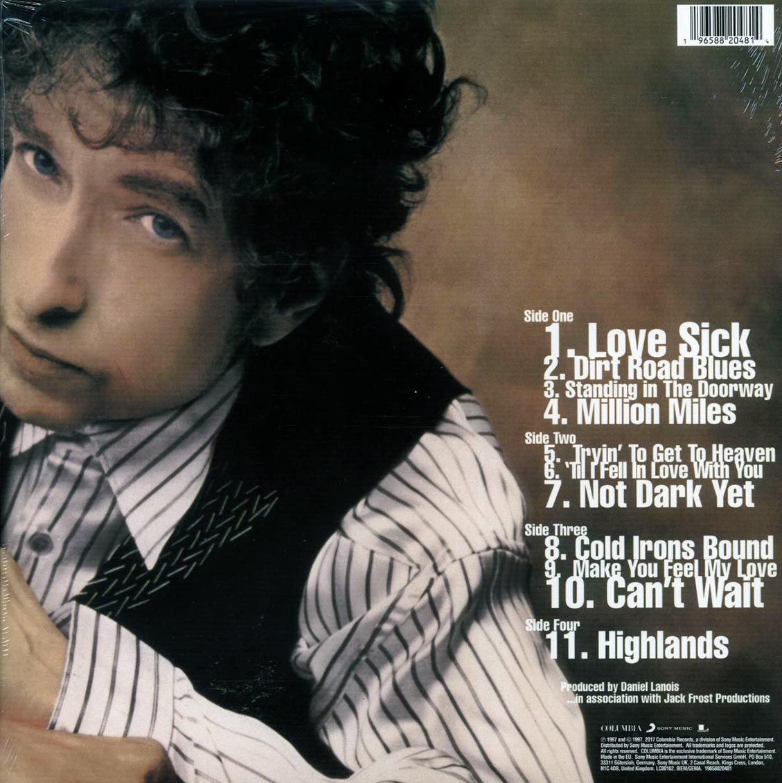 Bob Dylan - Time Out Of Mind (ltd. ed.) (2xLP) (gold vinyl) - Vinyl LP, LP