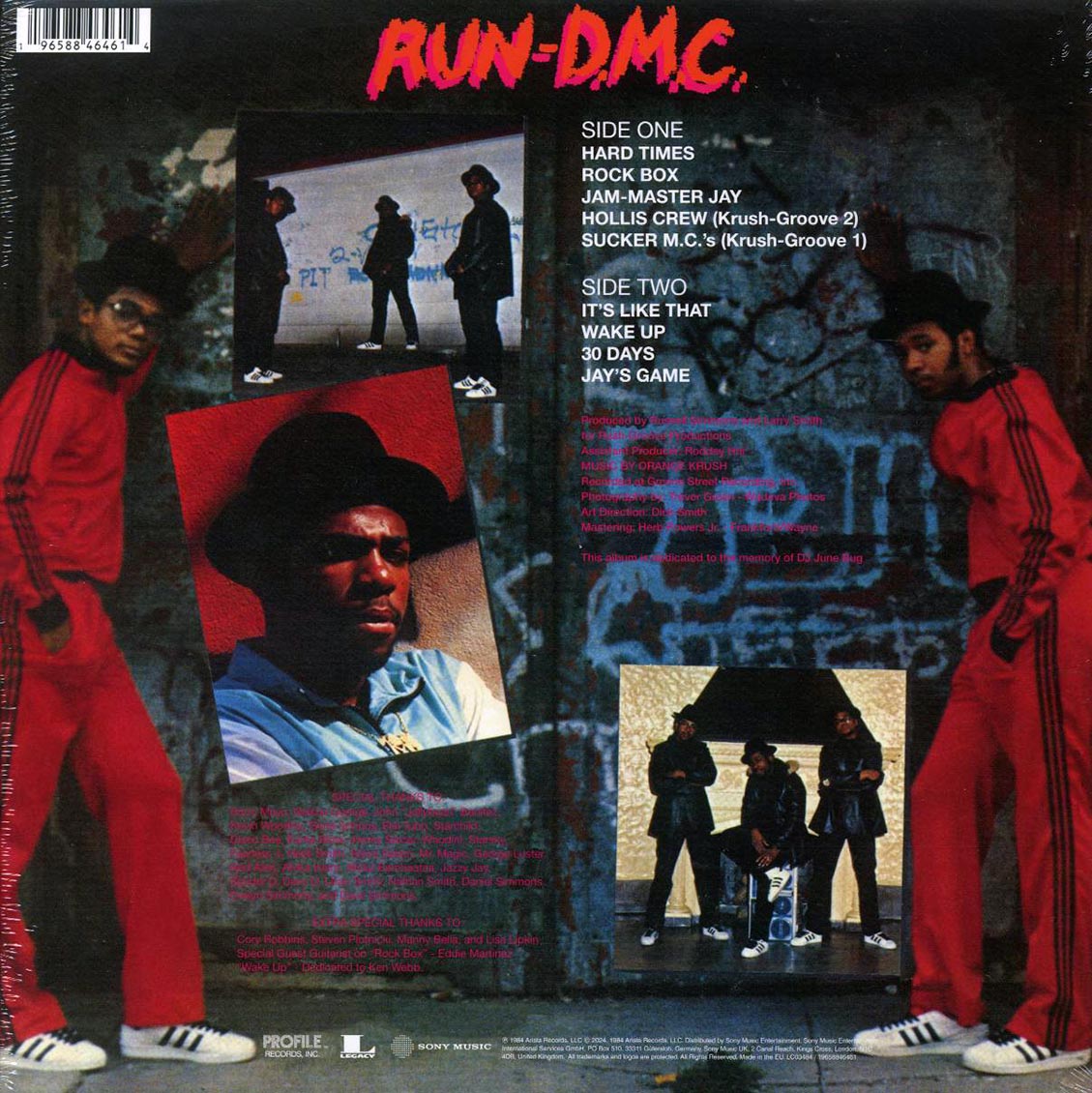Run DMC - Run DMC (red vinyl) - Vinyl LP, LP
