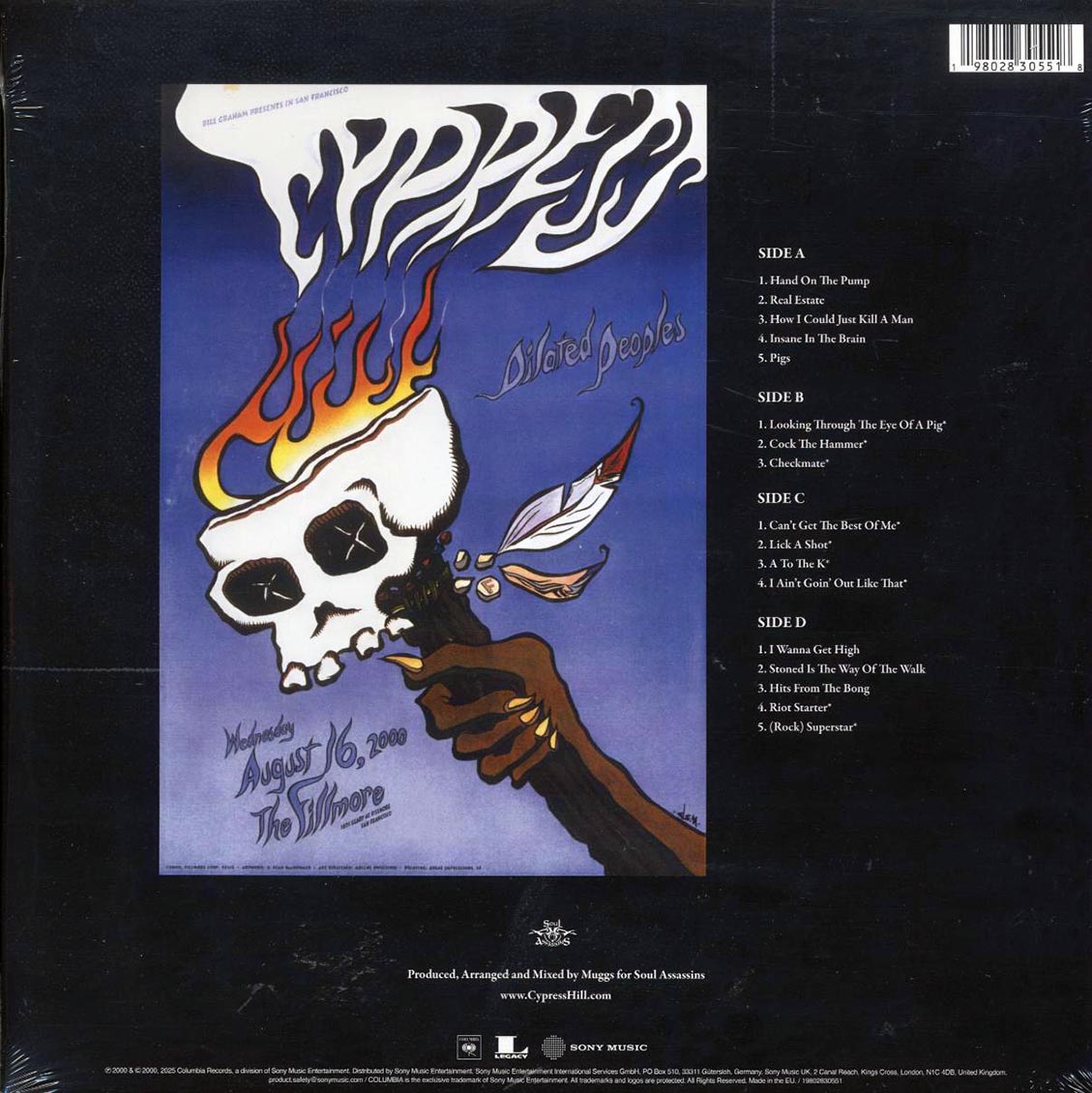 Cypress Hill - Live At The Fillmore (RSD 2025) (ltd. ed.) (ltd. ed.) (2xLP) - Vinyl LP, LP