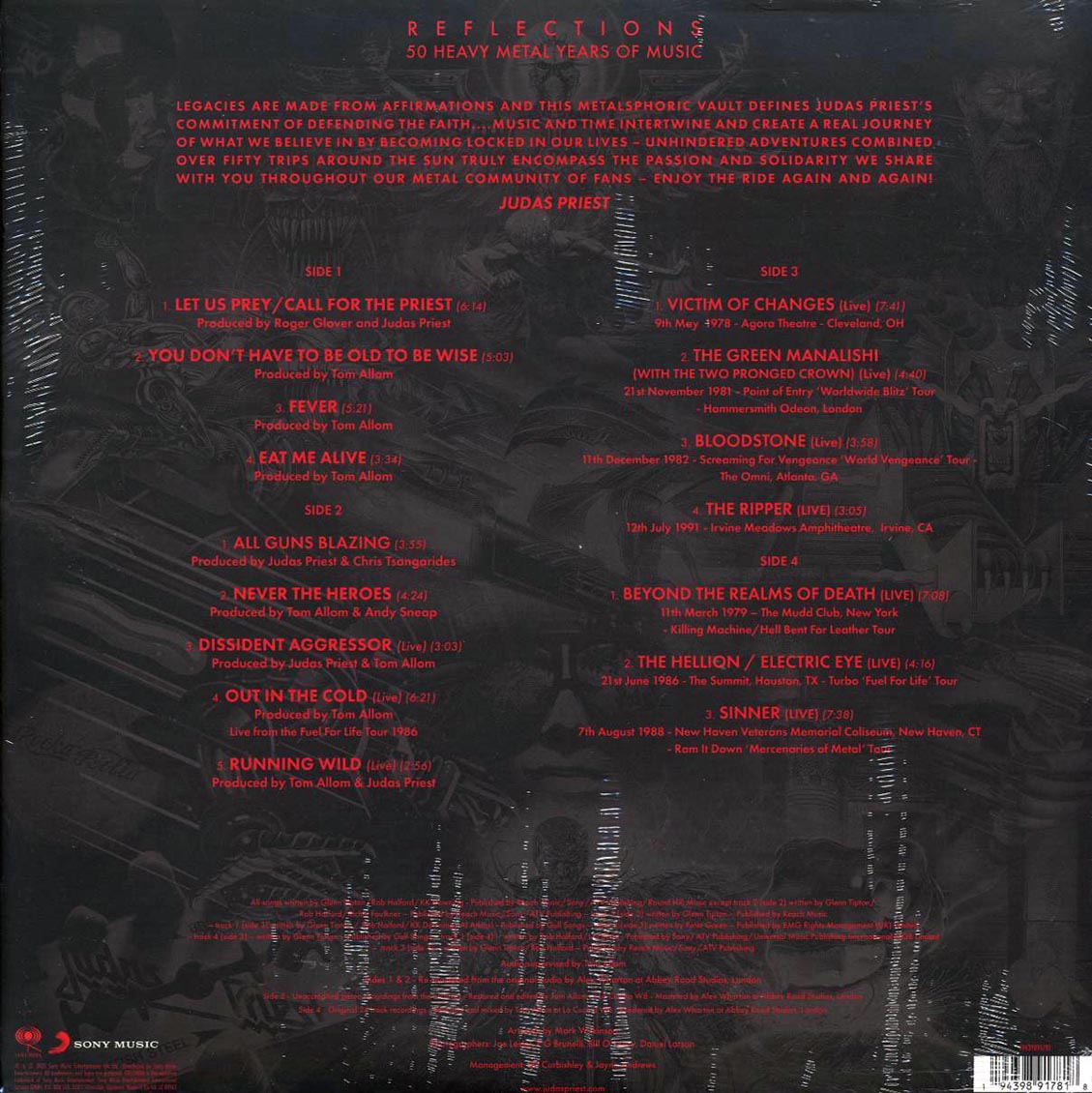 Judas Priest - 50 Heavy Metal Years Of Music (2xLP) - Vinyl LP, LP