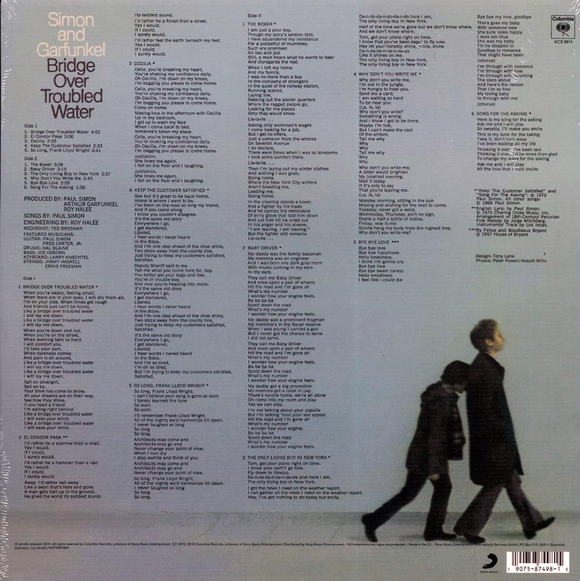 Simon & Garfunkel - Bridge Over Troubled Water - Vinyl LP, LP